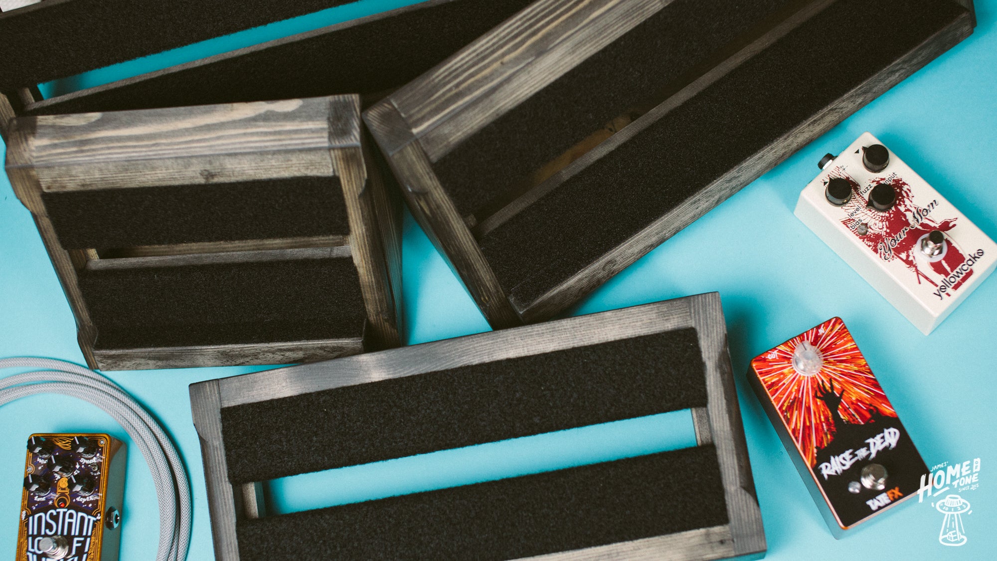 Introducing handmade pedalboards to the Home of Tone with Marcus D'luxe!