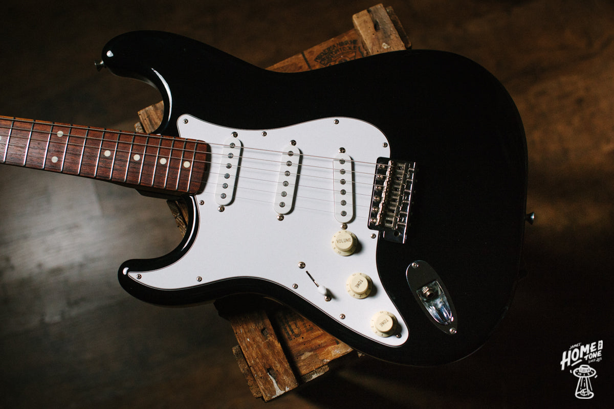Left handed clearance black stratocaster