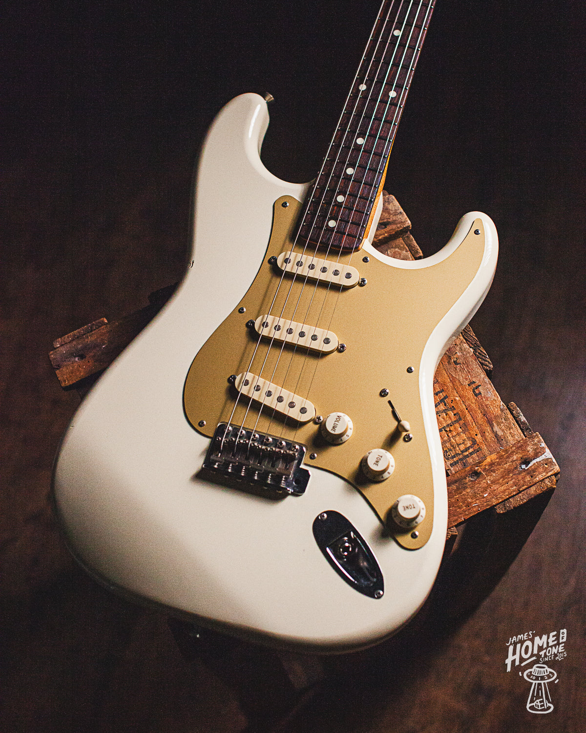 NRG Fuzz circuit loaded Japanese Fender Strat!