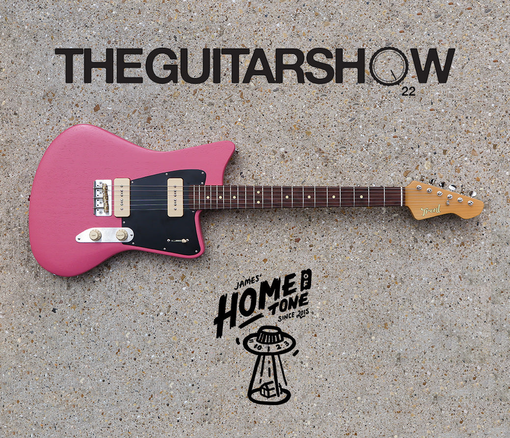 The Guitar Show 2022 HoT news - Trent Guitars on display!