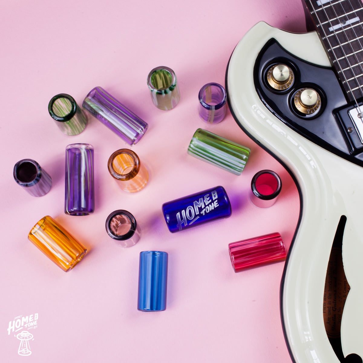 Diamond Bottlenecks Handmade Glass Guitar Slides – Home of Tone Ltd