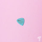 Gravity Pickups Gold Series 2.0mm sea foam green guitar pick