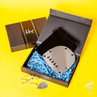 Halon Guitar Parts hardtail vibrato plate in chrome finish