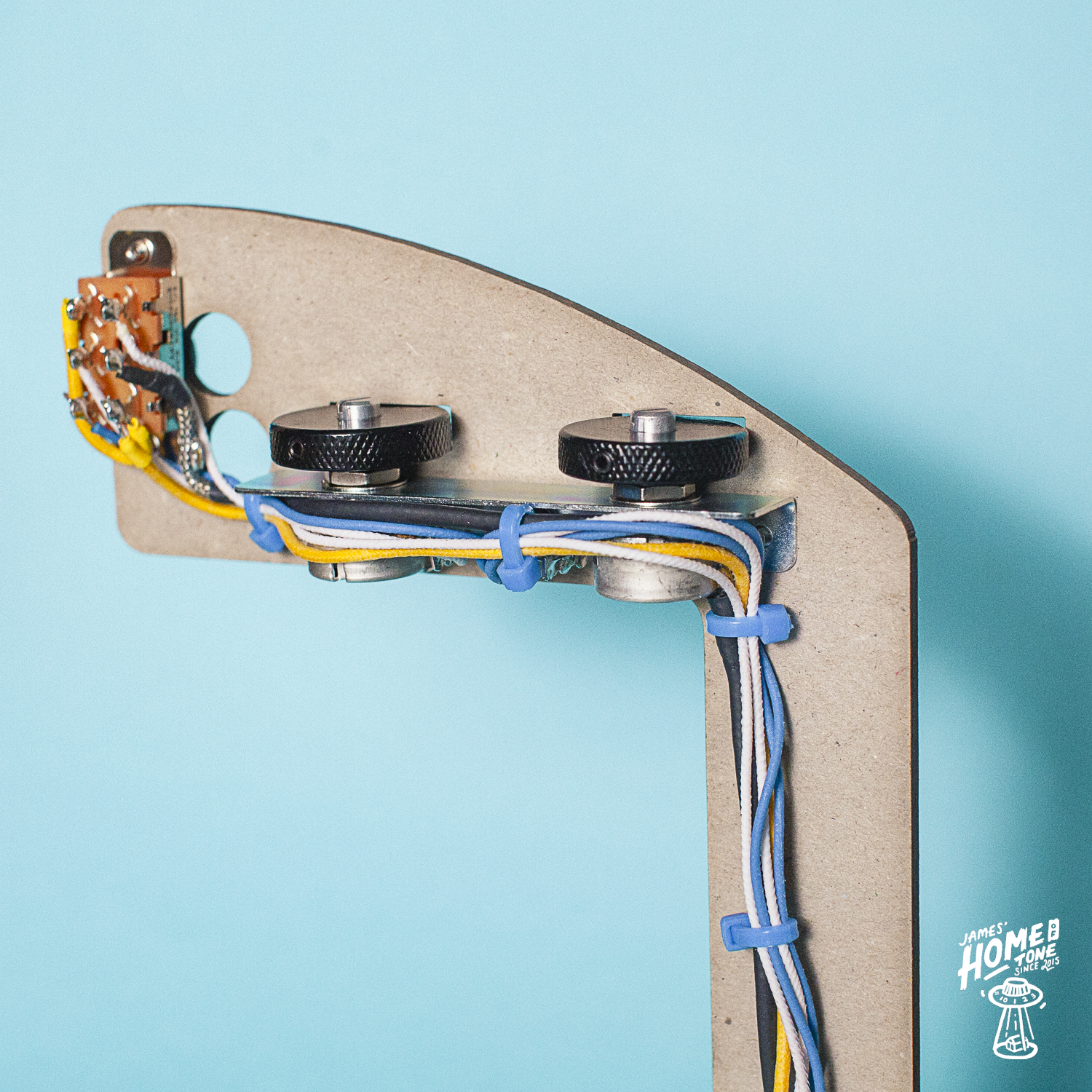 Home of Tone NRG Signature Series FUZZMASTER fuzz wiring for Jazzmaster harness loom level and bias controls
