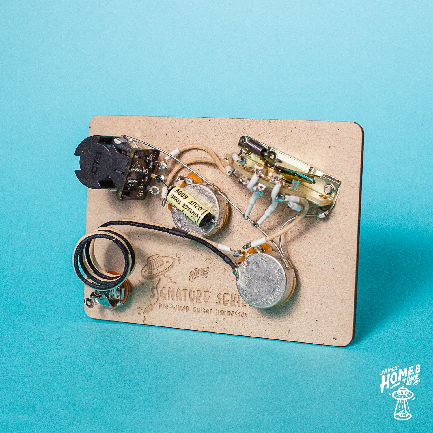 Home of Tone SIgnature Series HSS Stratocaster coil split wiring kit