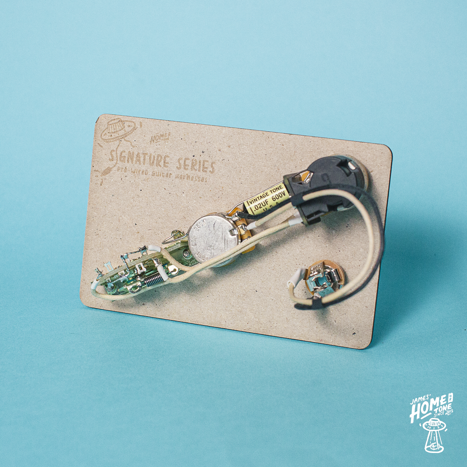 Home of Tone Signature Series 3 way series mod Telecaster pre wired harness loom kit