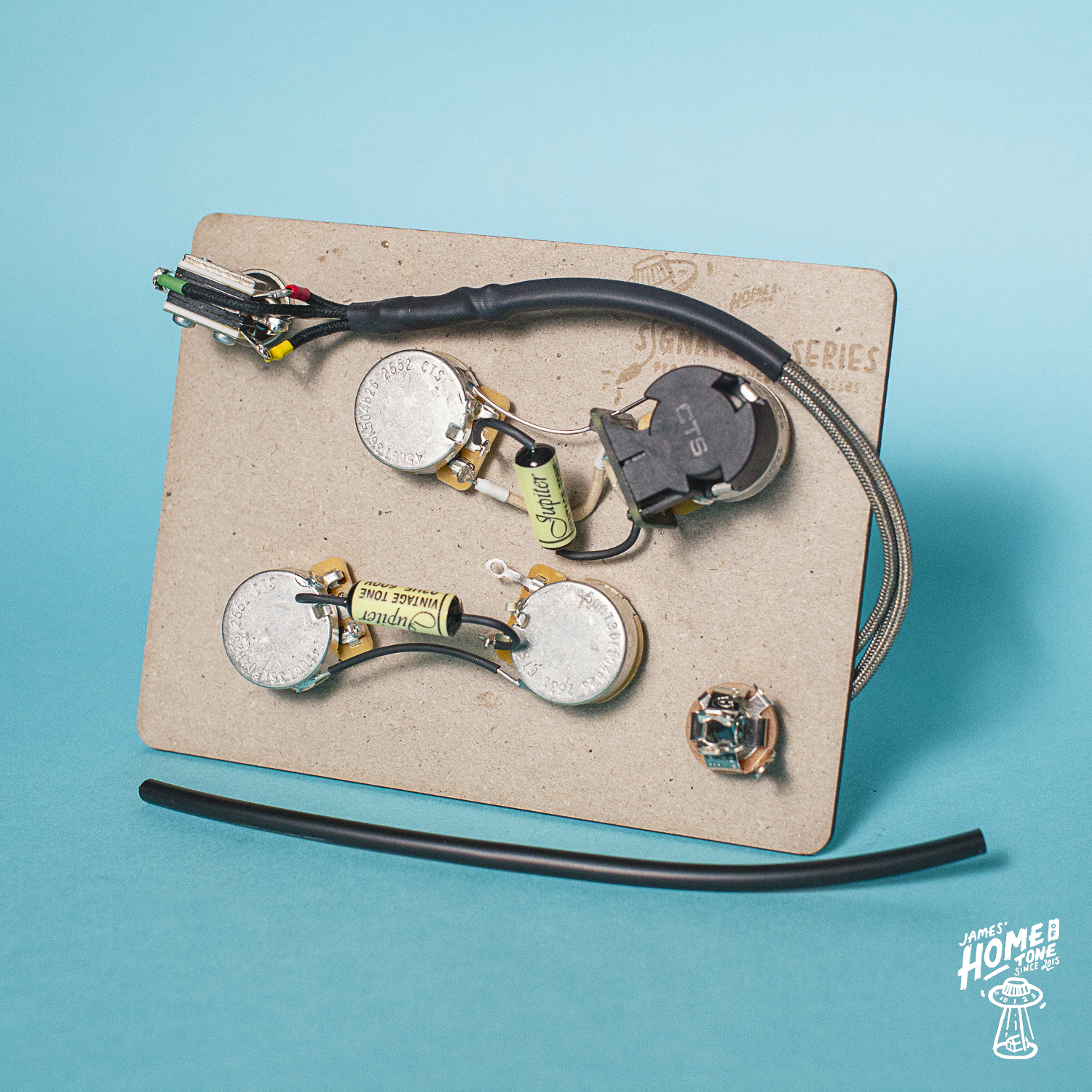 Home of Tone Signature Series 50s style Les Paul phase switch push pull pre wired harness loom full kit