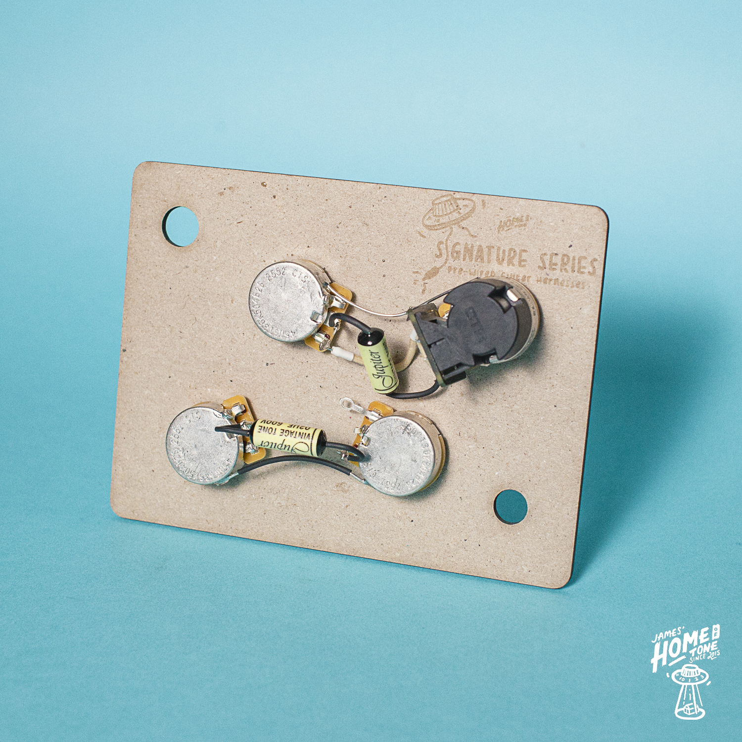 Home of Tone Signature Series 50s style Les Paul phase switch push pull pre wired harness loom kit