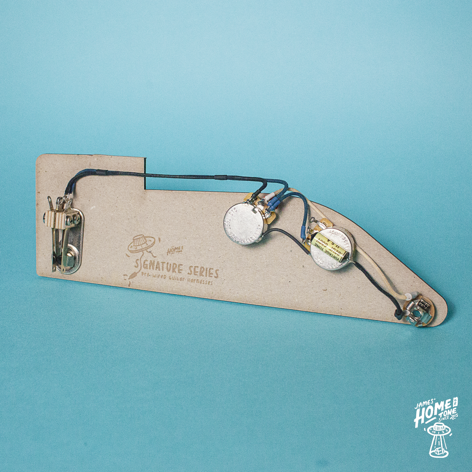 Home of Tone Signature Series Jazzmaster lead circuit pre wired harness loom