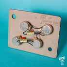 Home of Tone Signature Series Les Paul modern wiring kit pots section with treble bleed mods