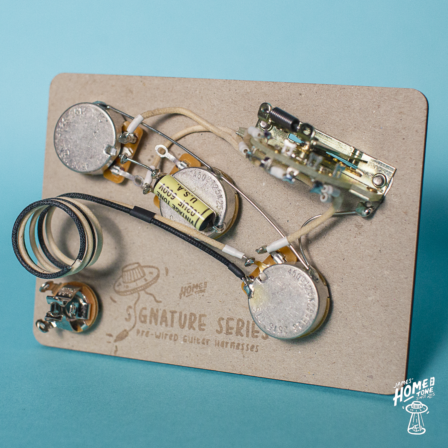 Home of Tone Signature Series Stratocaster modern pre wired harness wiring loom