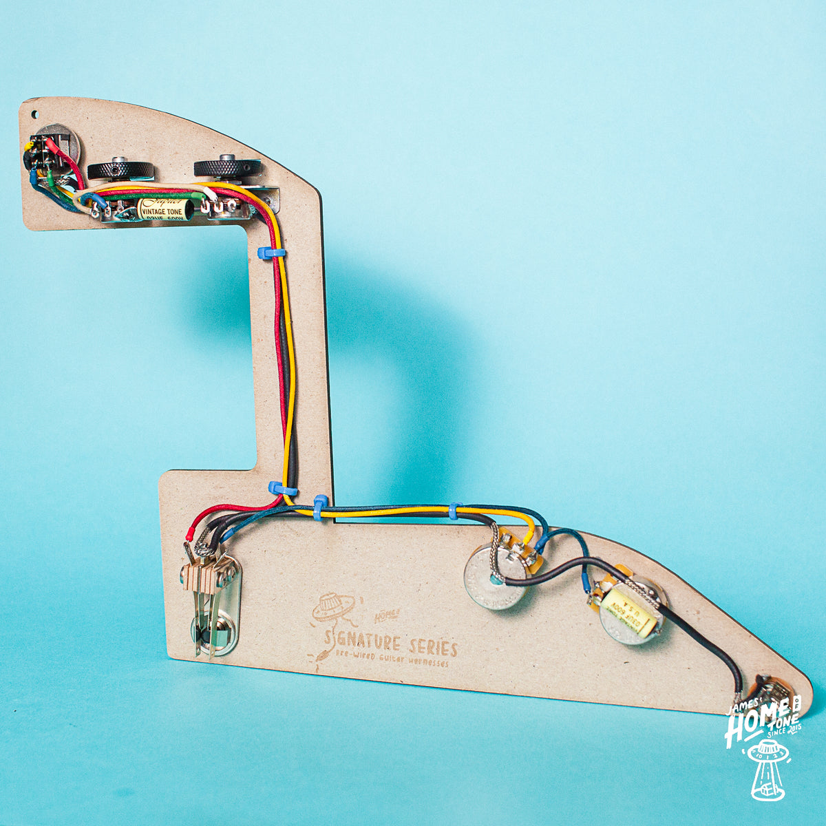 Home of Tone Signature Series TVL Jazzmaster wiring harness loom kit