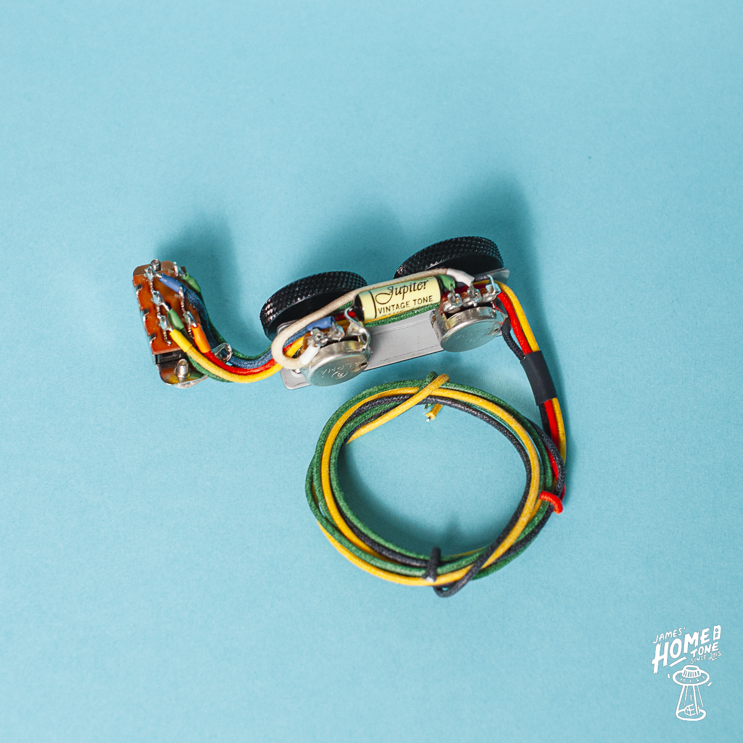 Home of Tone Signature Series traditional Jaguar rhythm circuit harness wiring loom