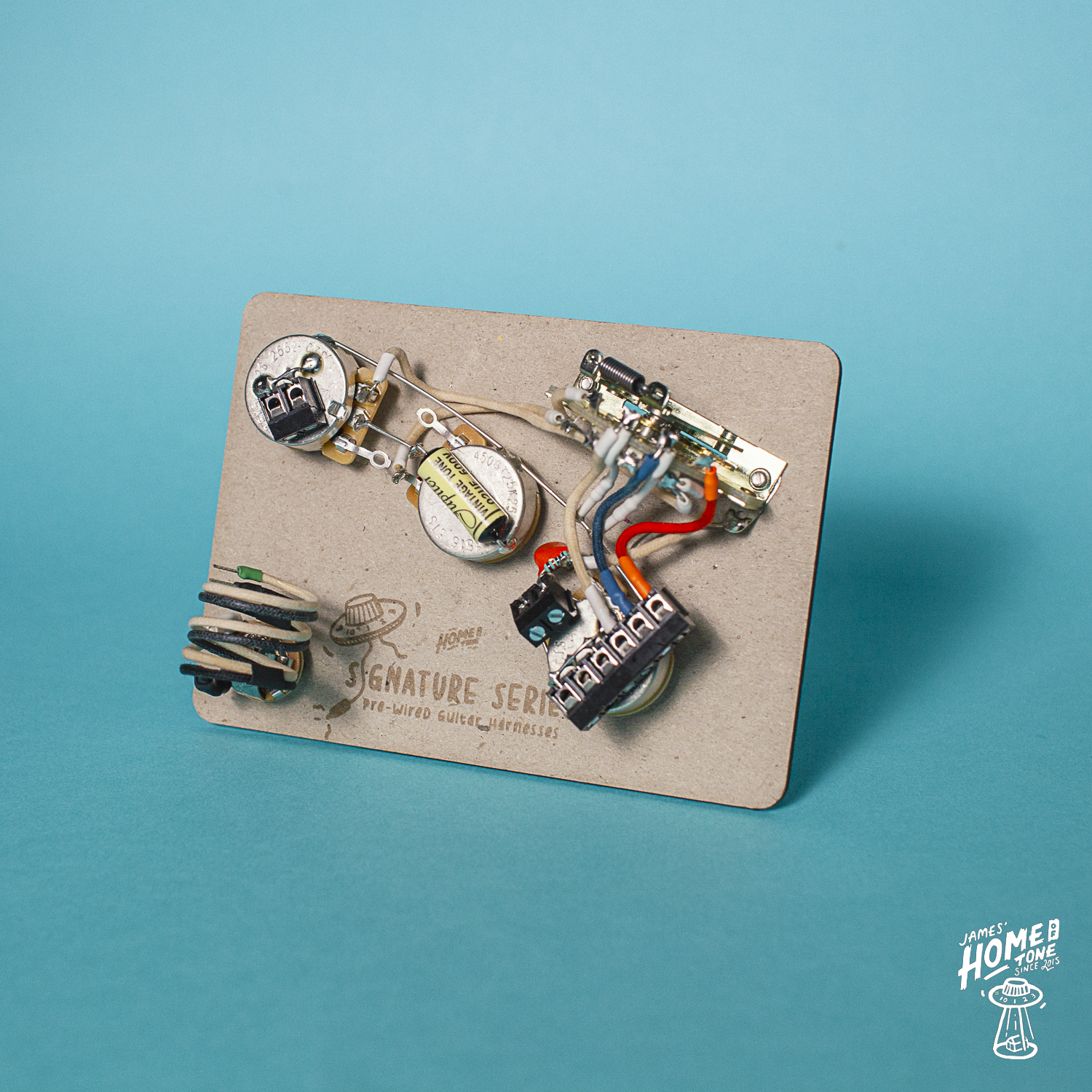 Home of Tone Solderless Series HSS Stratocaster harness wiring loom