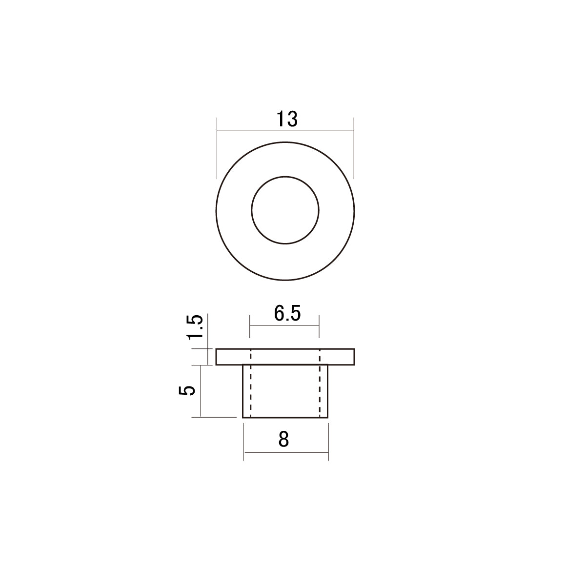 Hosco HK-4248BU dimensions