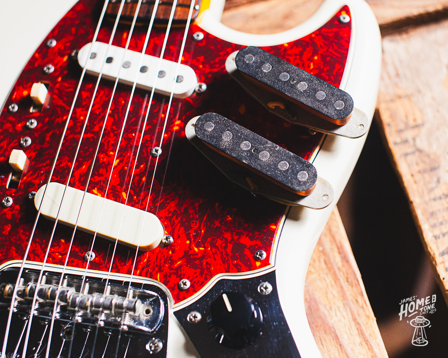 ゆか　 Player Mustang / Duncan Antiquity Seymour Duncan Pickups - Antiquity II Mustang Myth neck & bridge