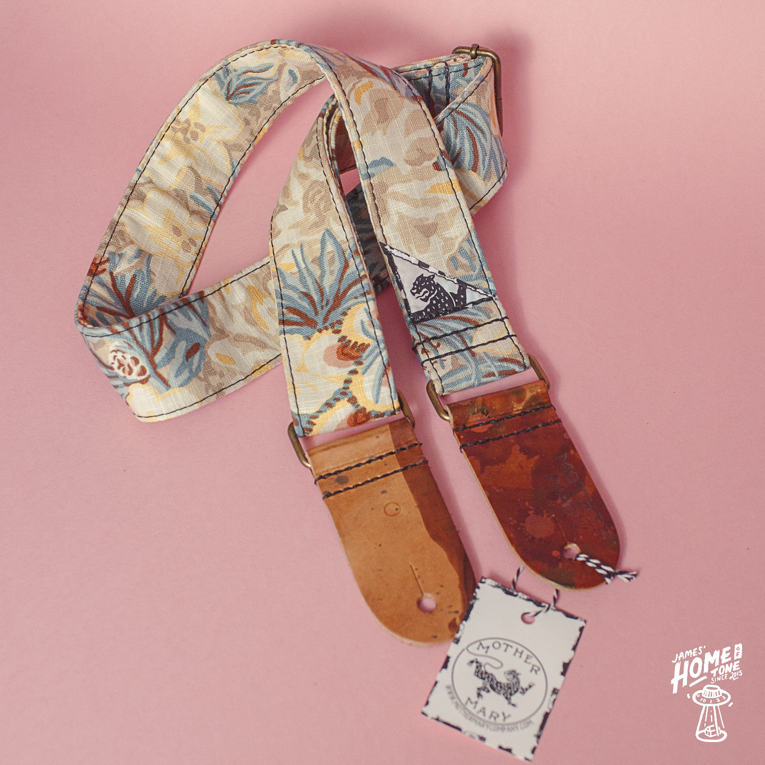 Mother Mary Company 'Desert Flower' guitar strap