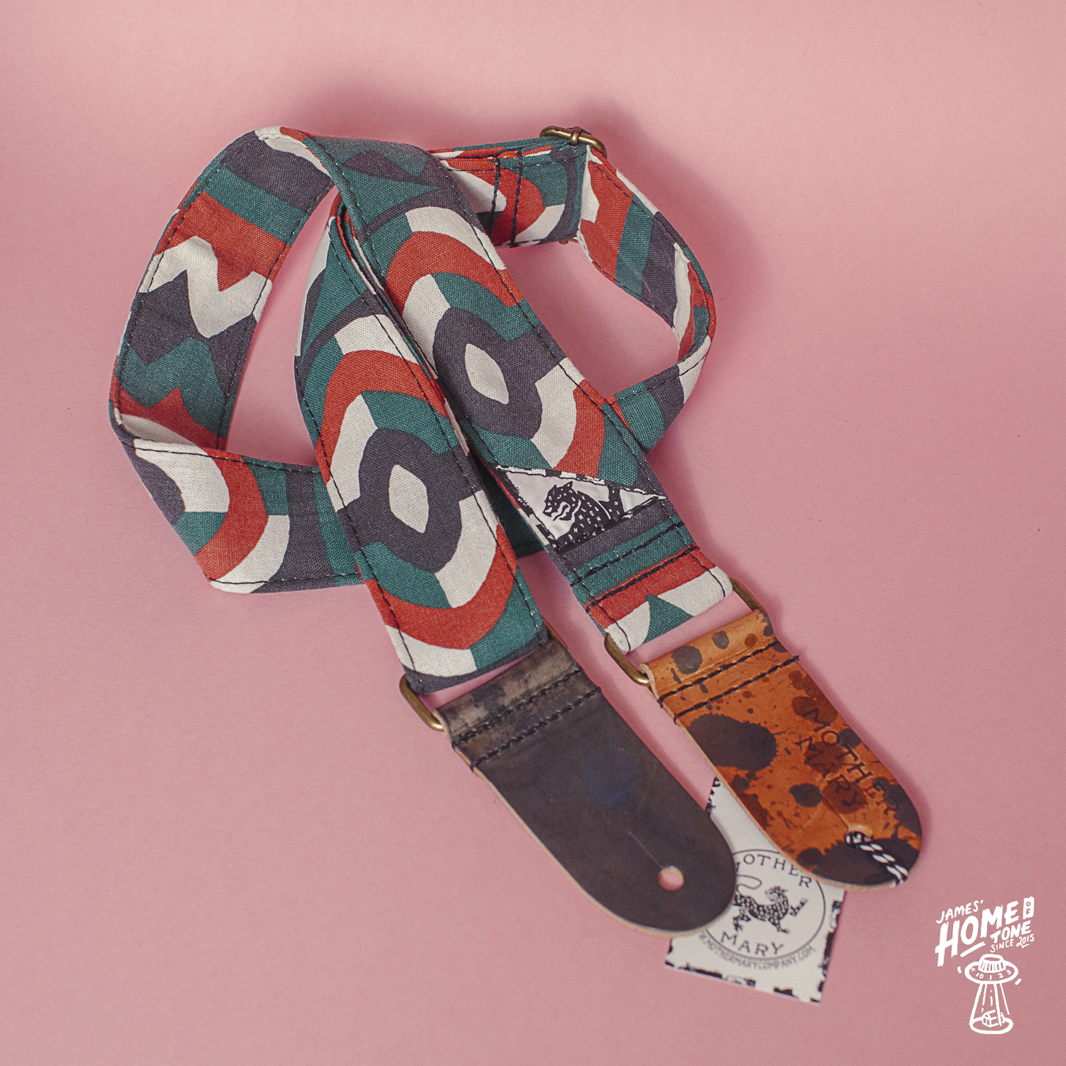 Mother Mary Company 'Nastelane' guitar strap