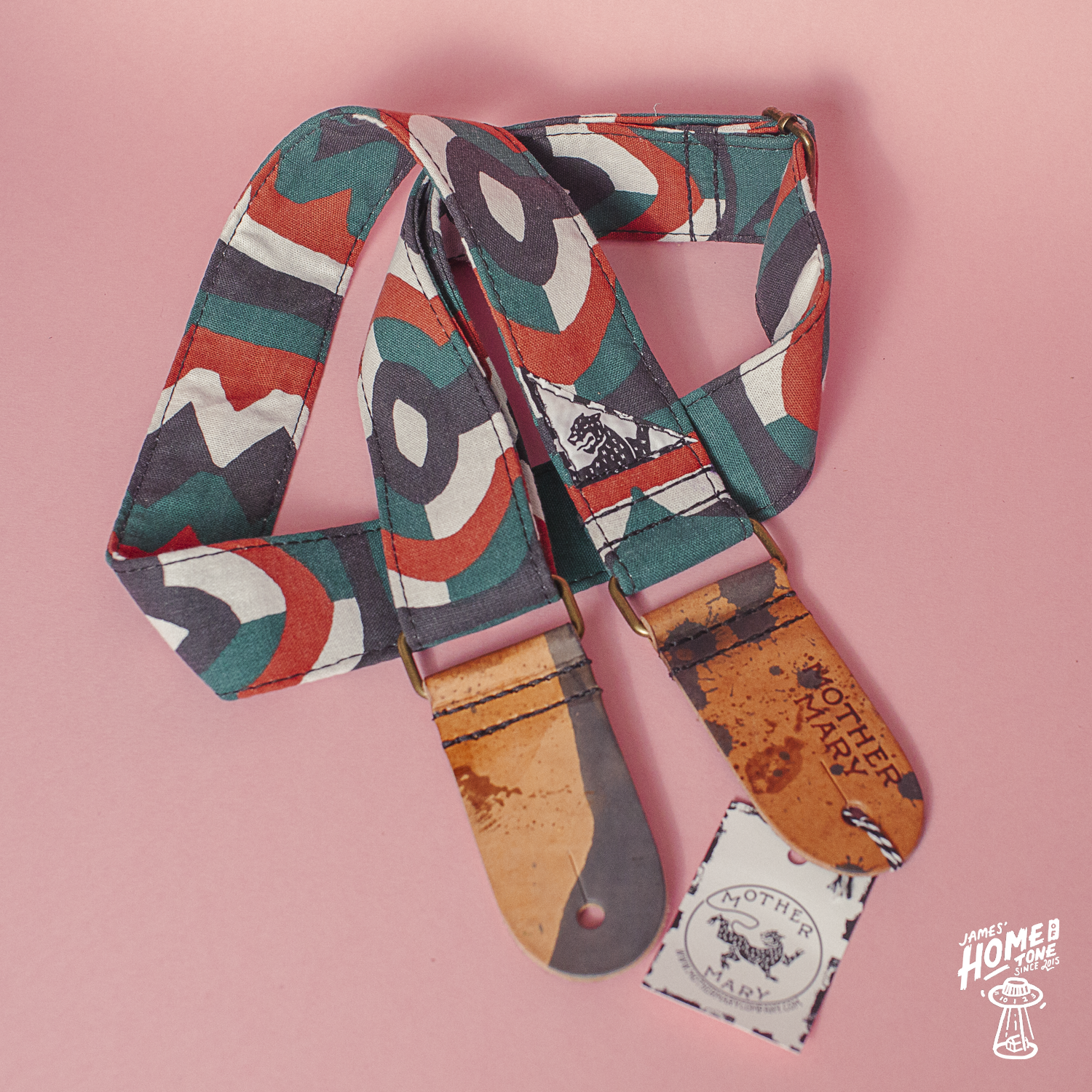 Mother Mary Company 'Nastelane' guitar strap