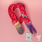 Mother Mary Company Red Pony guitar strap 1