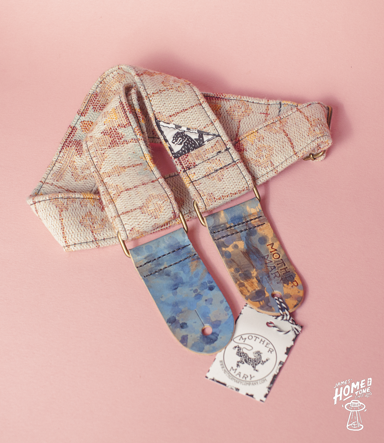 Mother Mary Company guitar strap Paris Texas 1