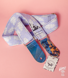Mother Mary Company guitar strap The Lavender leaf 1