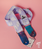 Mother Mary Company guitar strap The Lavender leaf 2