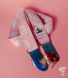 Mother Mary Company guitar strap The Pink Leaf 2