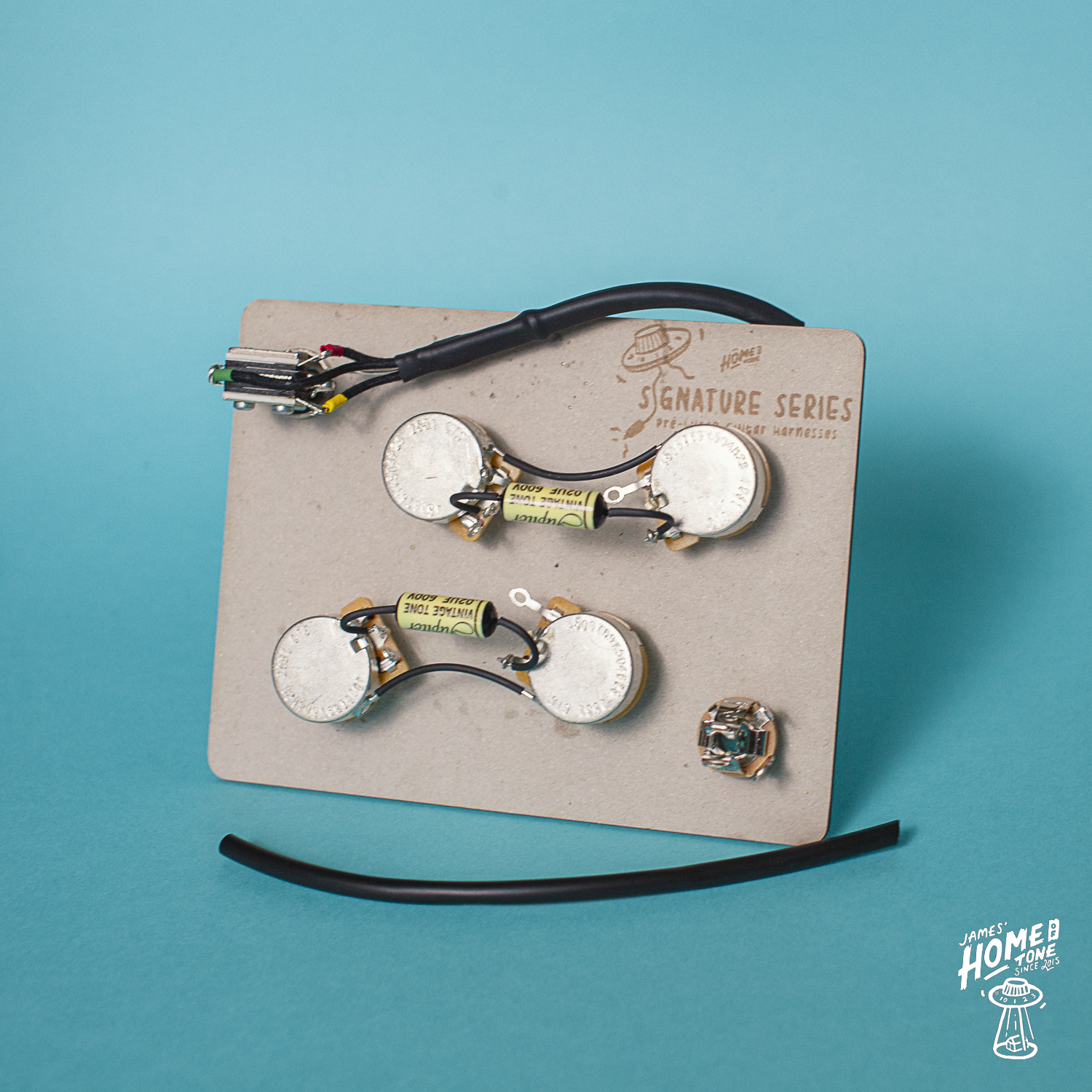 Signature Series Les Paul 50s style long shaft wiring kit