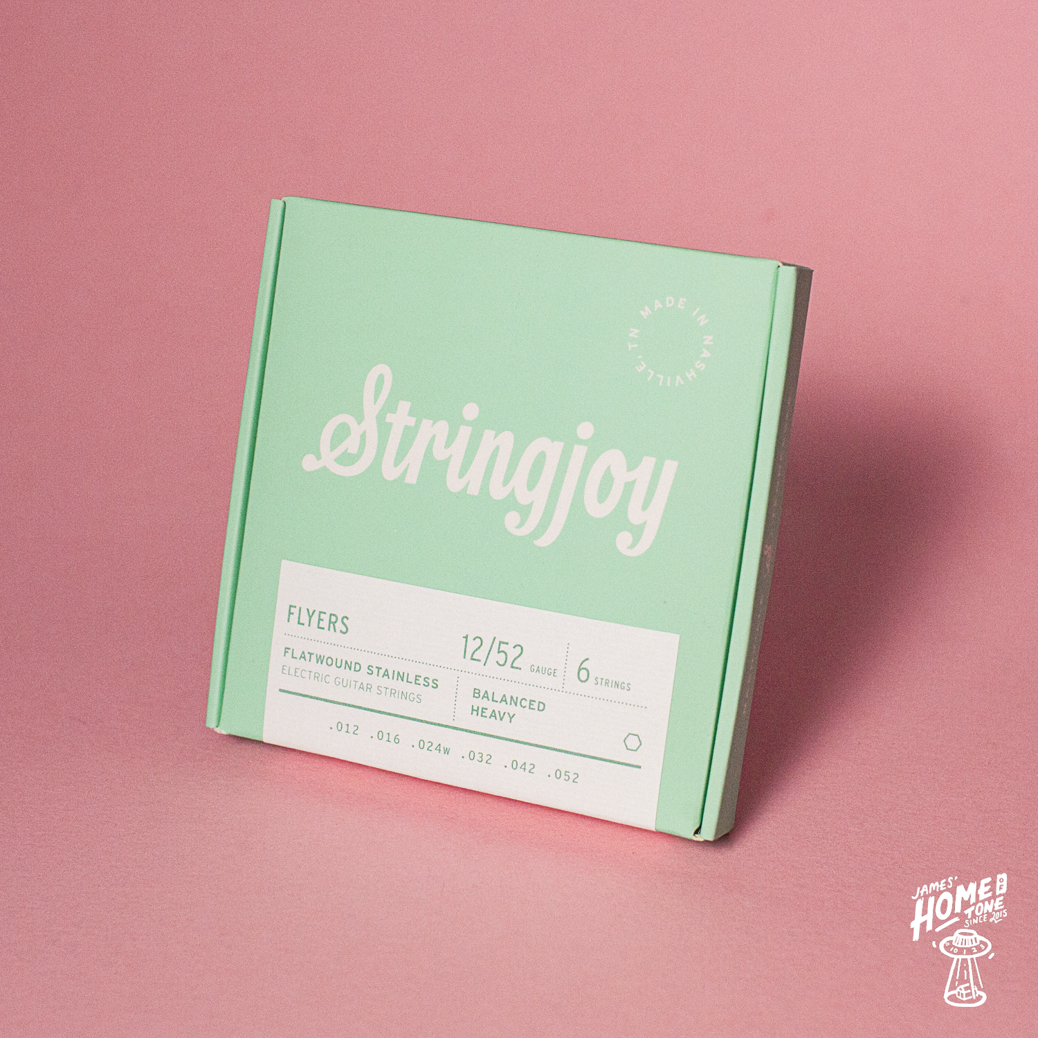 Stringjoy Flyers flatwound 12 52 gauge strings