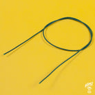 A reel of Gavitt USA 22awg cloth covered wire in green