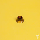 Gibson bell style control knobs in amber