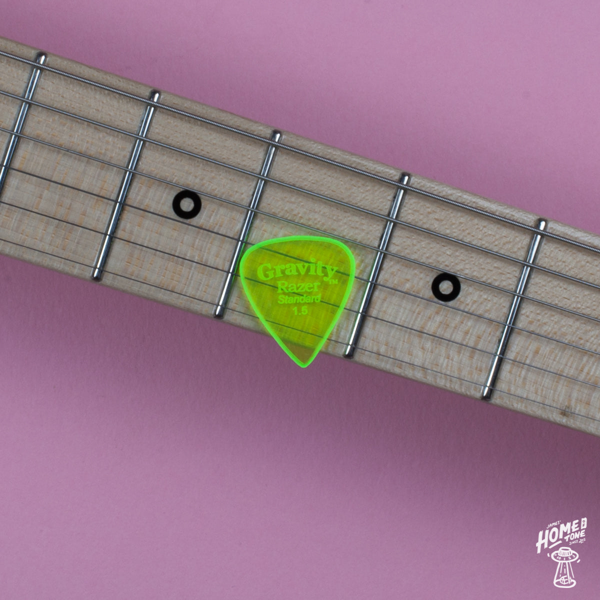 Gravity Picks Razer standard 1.5mm Master Finish guitar pick