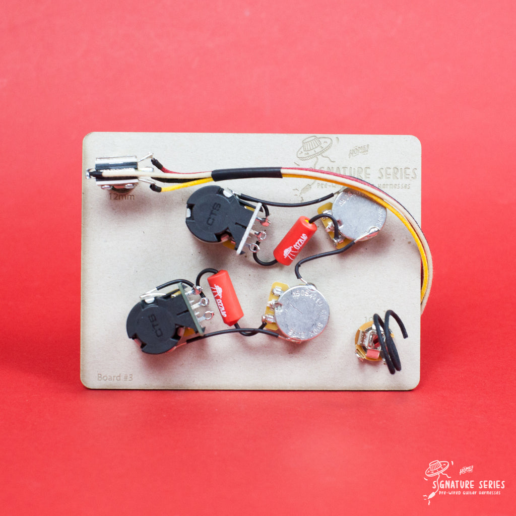 Les paul coil split on sale wiring harness