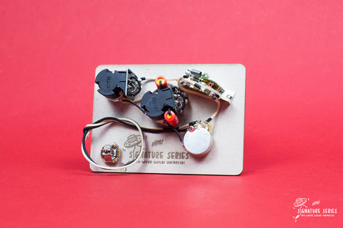 Pre-Wired Guitar wiring harness | 5-way Modern/Vintage tone Push/Pull Stratocaster kit  | Right handed