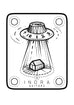 Indra Guitars x Home of Tone UFO etched neck plate