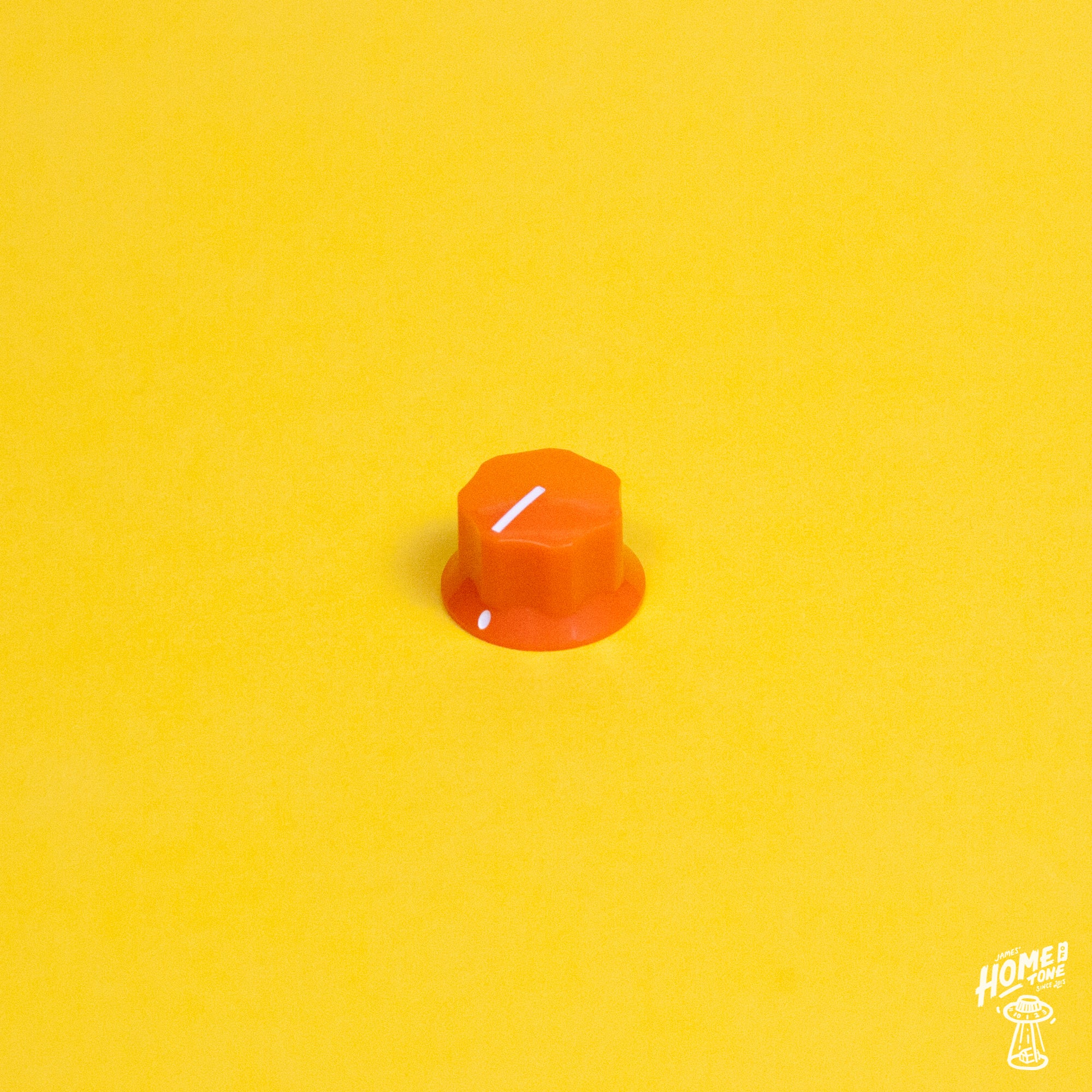 MXR style control knob in orange